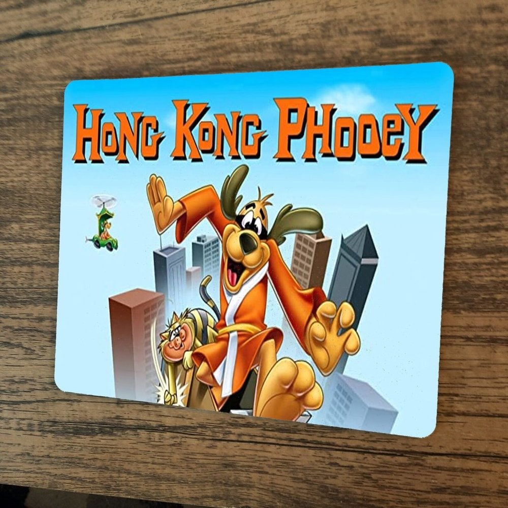 Hong Kong Phooey Mouse Pad‎
